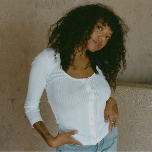 NWT Dôen Vivienne Tee in Salt